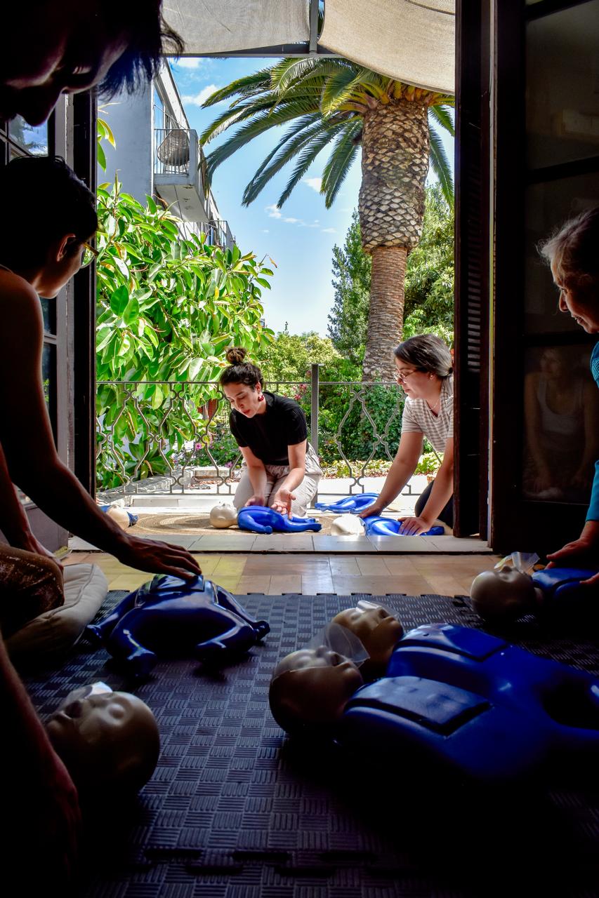 Taller RCP y obstrucción de vía aérea.